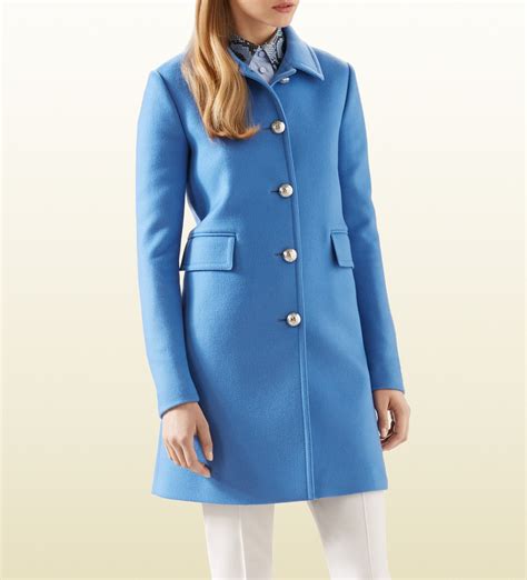 gucci women's wool coat